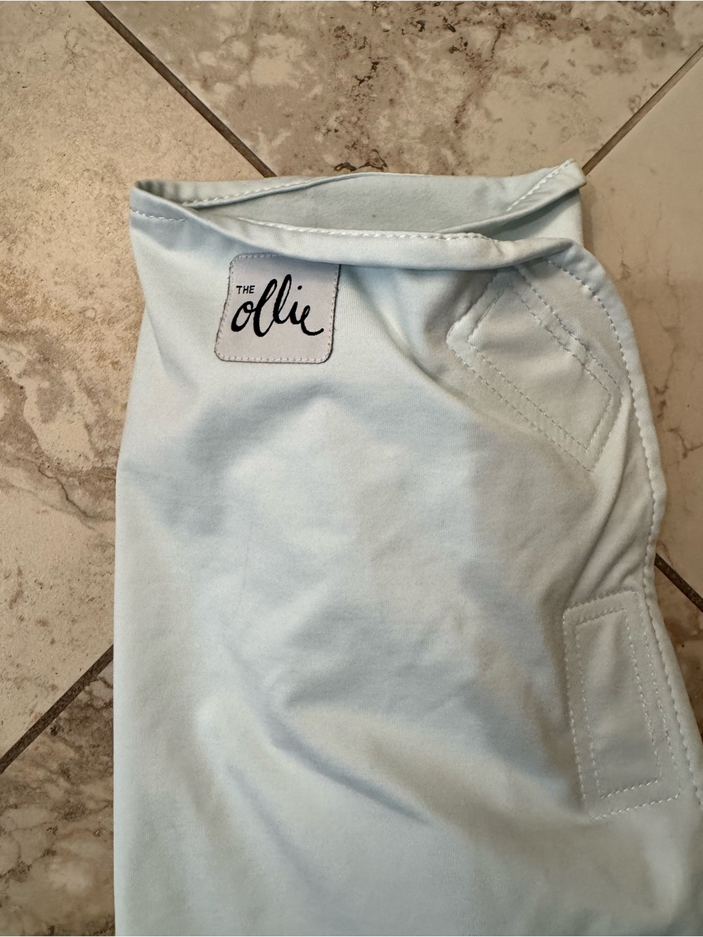 The Ollie Light Blue Swaddle/Wrap